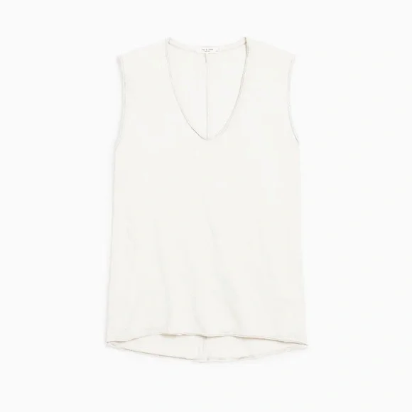 rag bone Tops Rag Bone White The Gaia Tank Top Poshmark